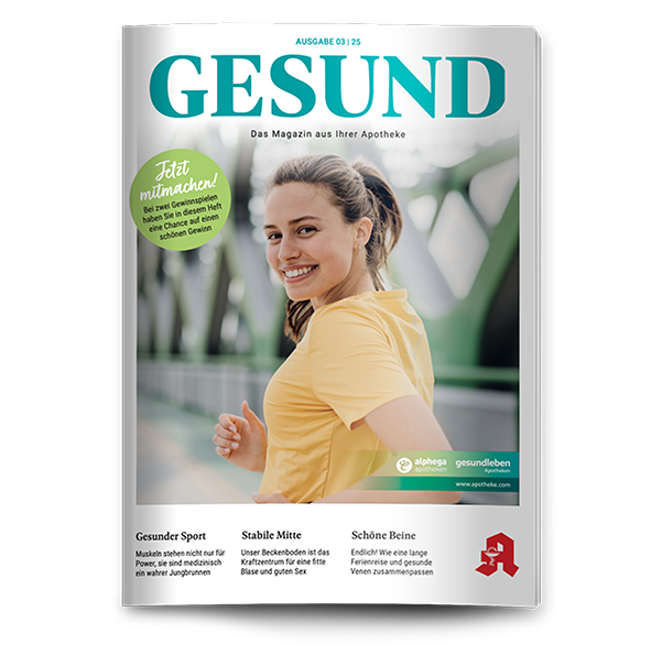 <strong>Das Magazin</strong> für die ganze Familie – jetzt gratis in Ihrer Apotheke mitnehmen
